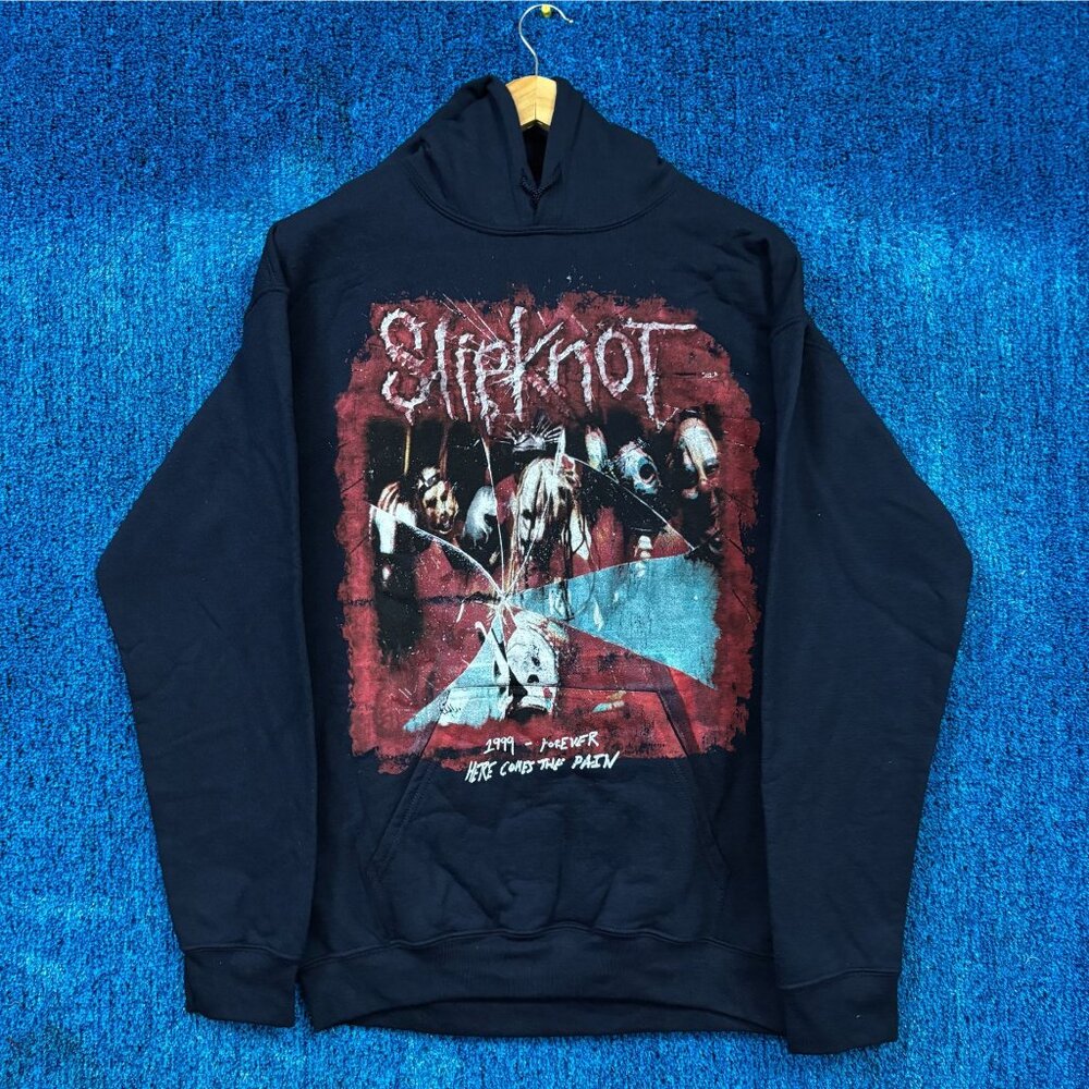 Slipknot Here Comes the Pain Tour Heavy Metal Band Hoodie M